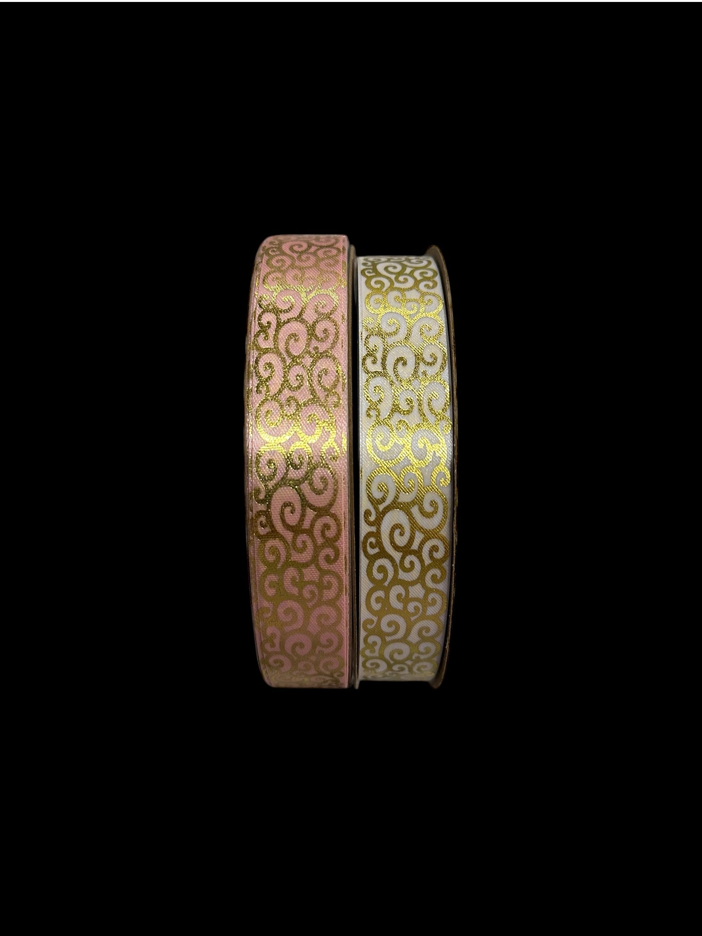100 yd Roll Size 5(7/8") Swirl 1 Imprint Ribbon