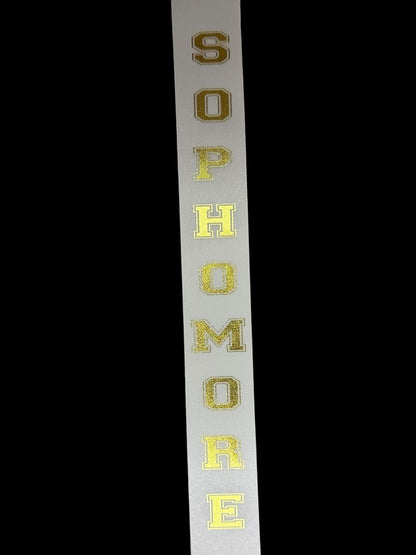 25 Yd Roll Size 9(1 5/16") Sophomore Imprinted Ribbon