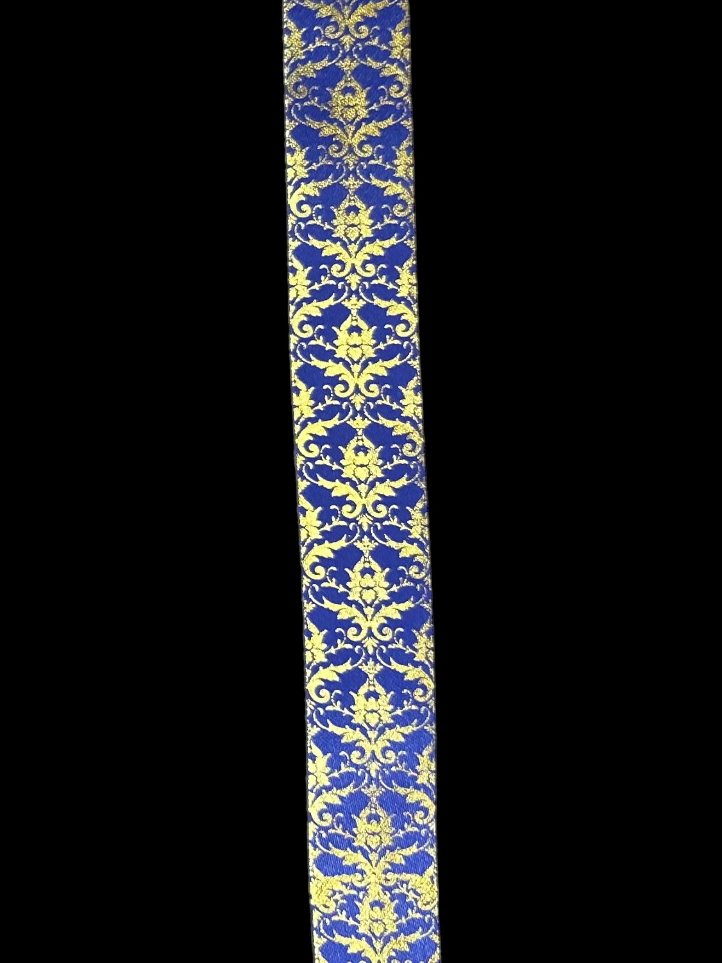 25 Yd Roll Size 9(1 5/16") Flourish Imprinted Ribbon