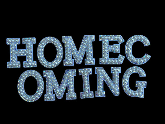 2” Pearl “HOMECOMING” Letter Set