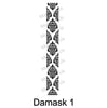 100 yd Roll Size 5(7/8") Damask 1 Imprint Ribbon