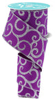 Purple & Silver