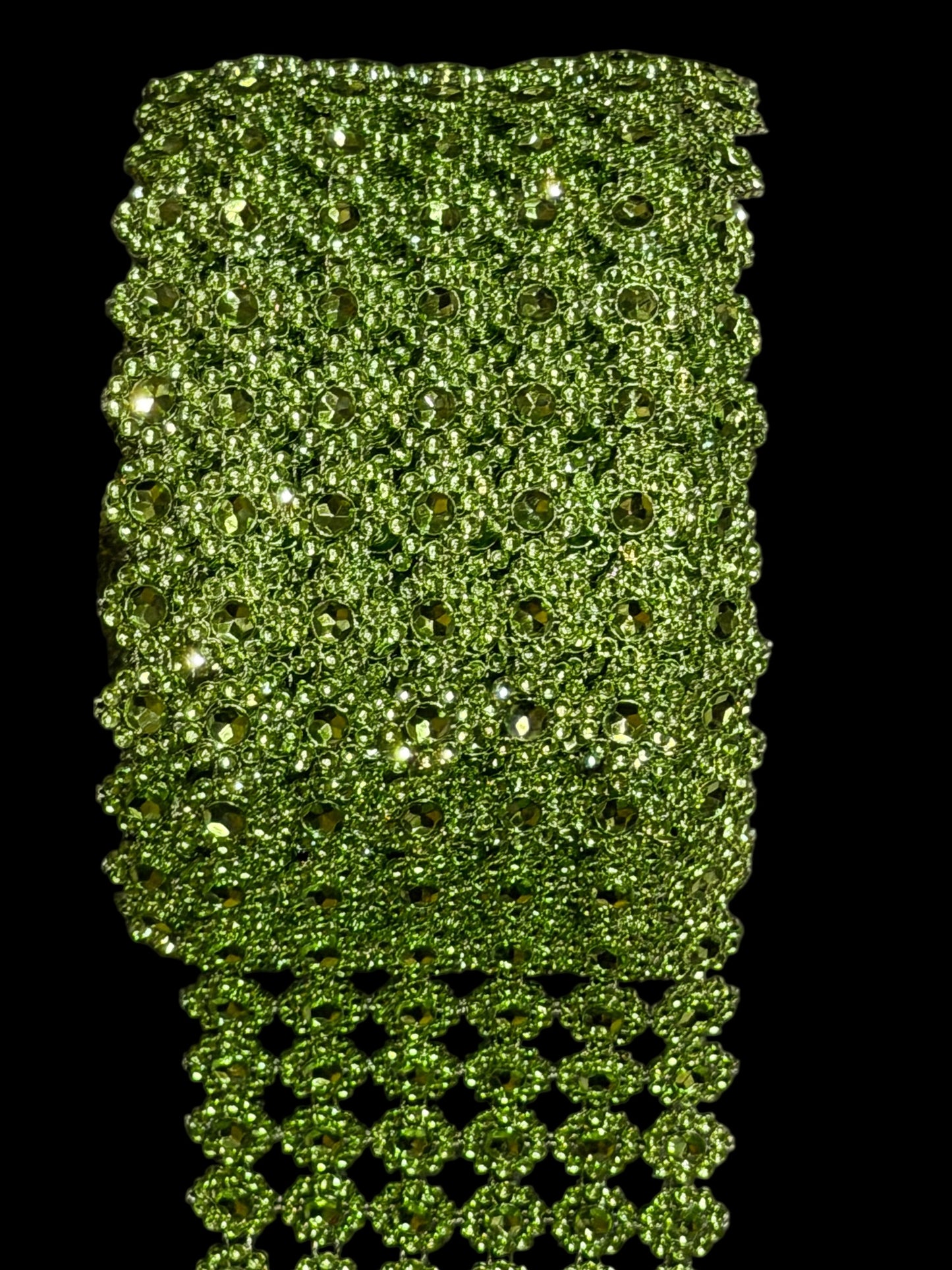 3.75" Diamond Flower Bling Roll