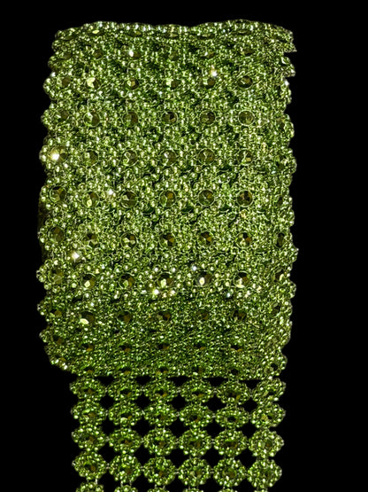 3.75" Diamond Flower Bling Roll