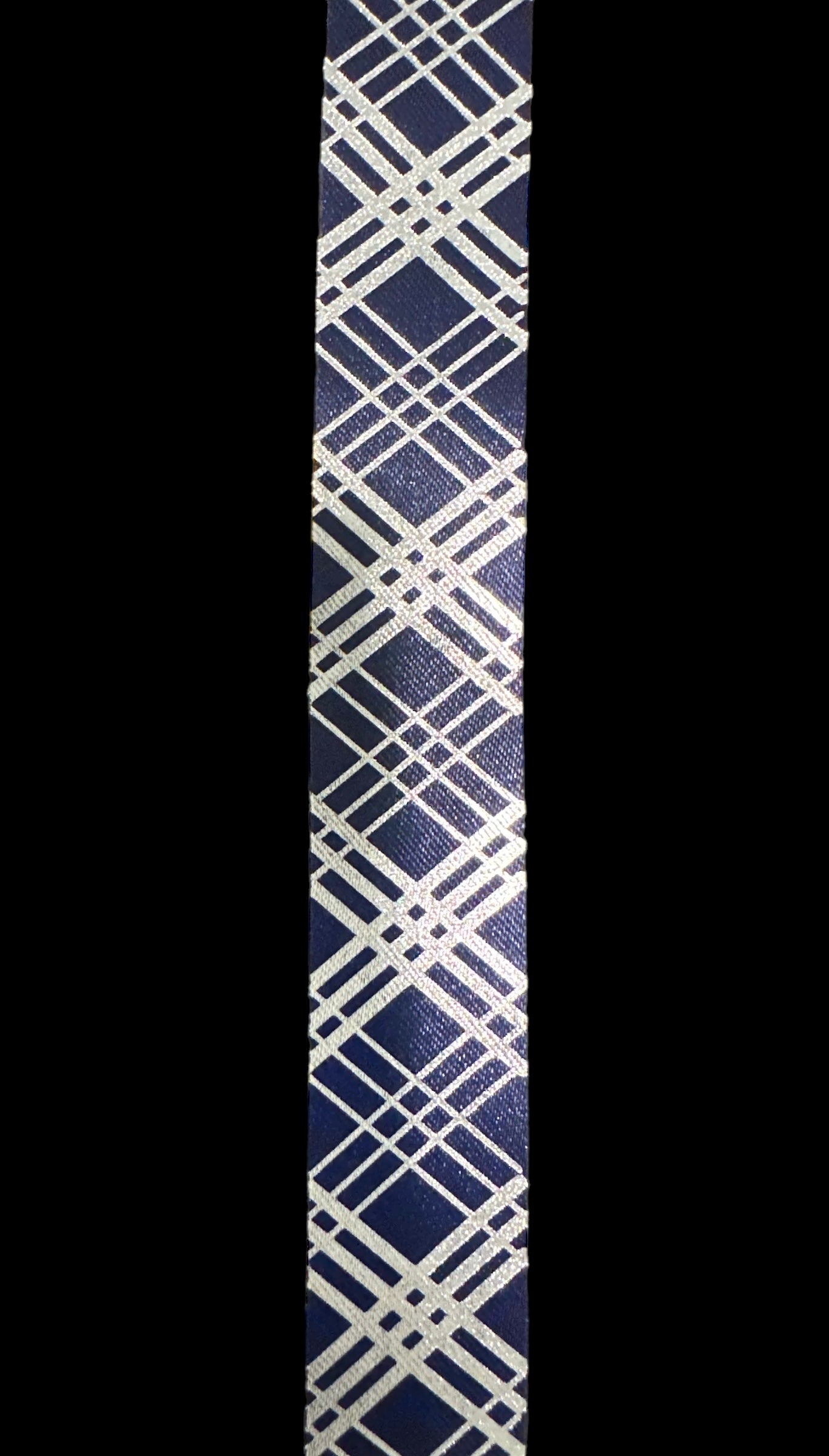 Size 9(1 5/16") Plaid Imprinted Ribbon