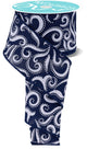 Navy & White