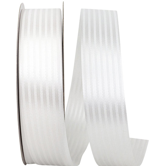 100 yd size 9 (1 & 3/8”) tux stripe ribbon