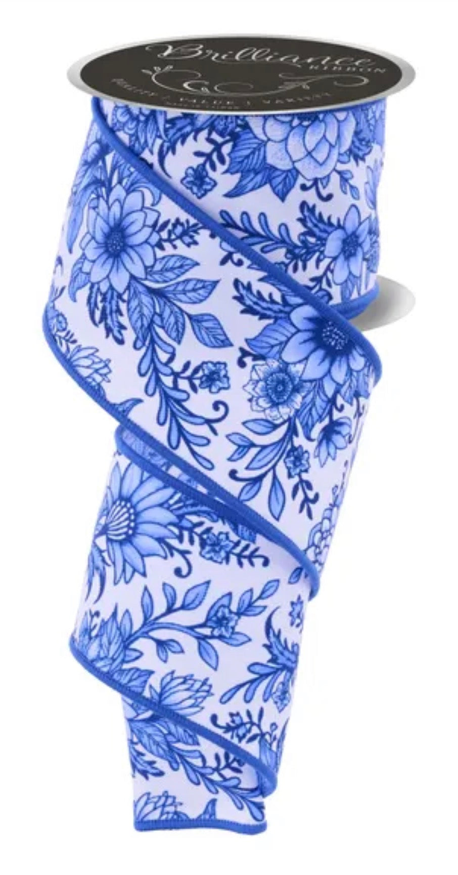 2.5" x 10yd Chinoiserie Florals
