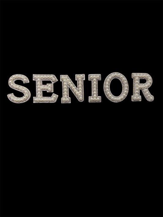 2” Pearl “SENIOR” Letter Set