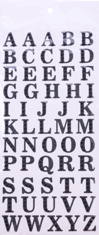 1" Letter Stickers