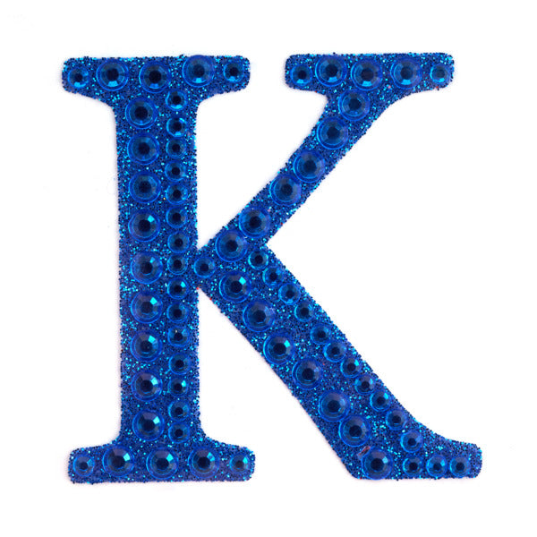 2" Rhinestone K Sticker