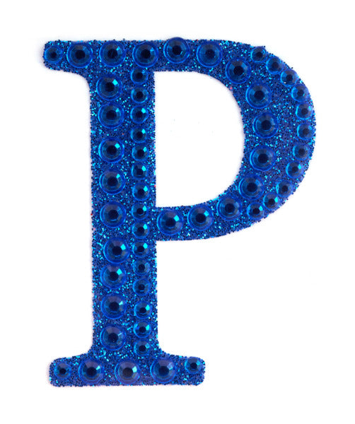 2" Rhinestone P Sticker
