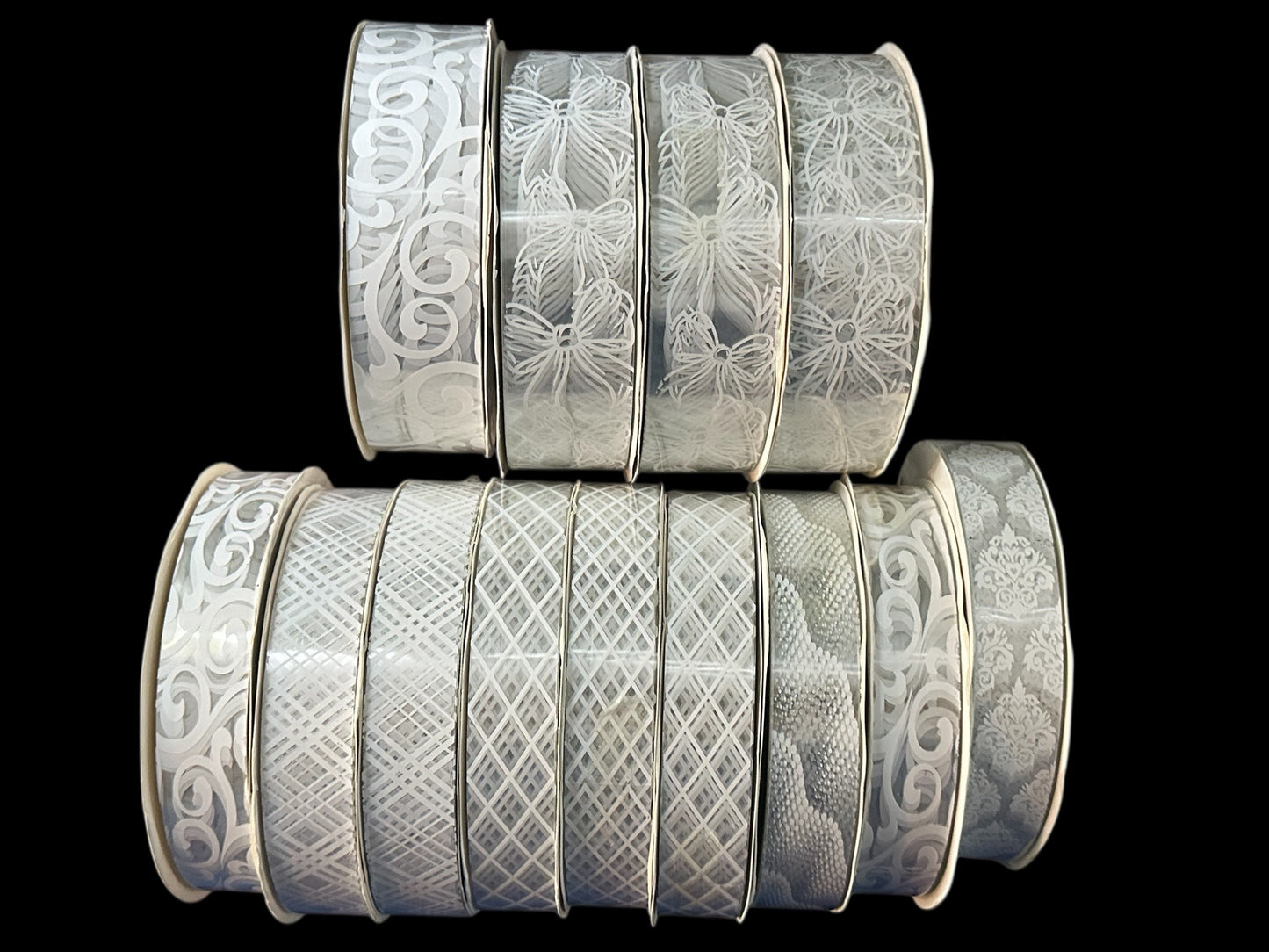 100 yd roll size 5(7/8”) Clear imprint ribbon