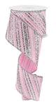 Light Pink Silver White