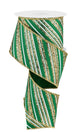 Emerald Green Gold & White