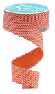 Orange & White
