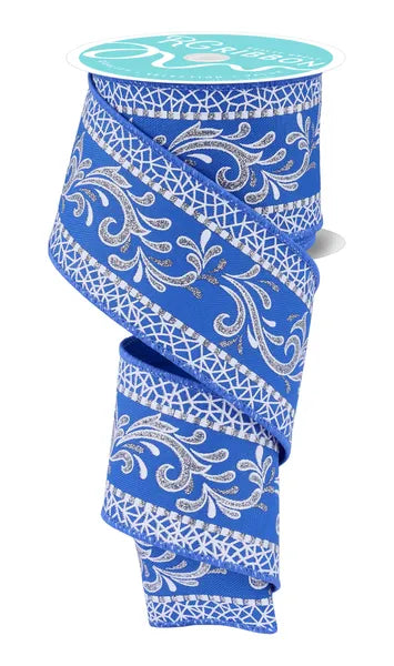 2.5" x 10 yd Bordered Swirl