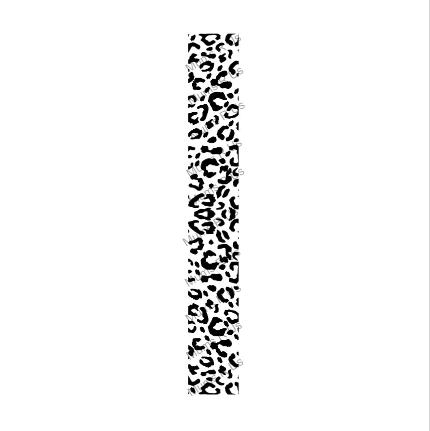 100 yd Roll Size 5(7/8") Leopard Print Imprint Ribbon