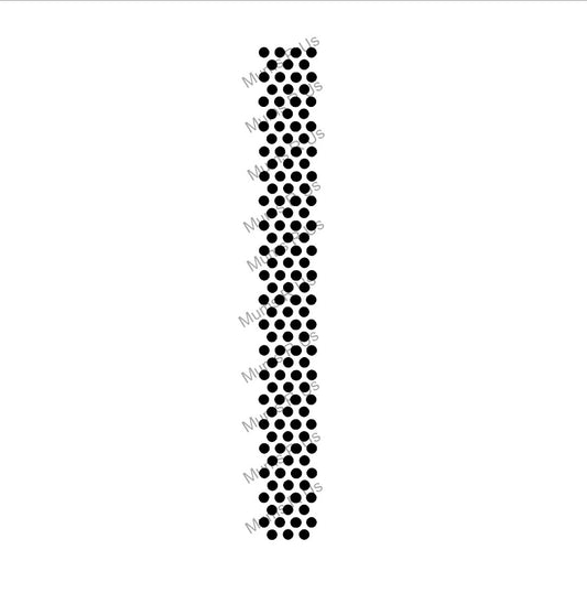 Size 9(1 5/16") Polka Dots Imprinted Ribbon