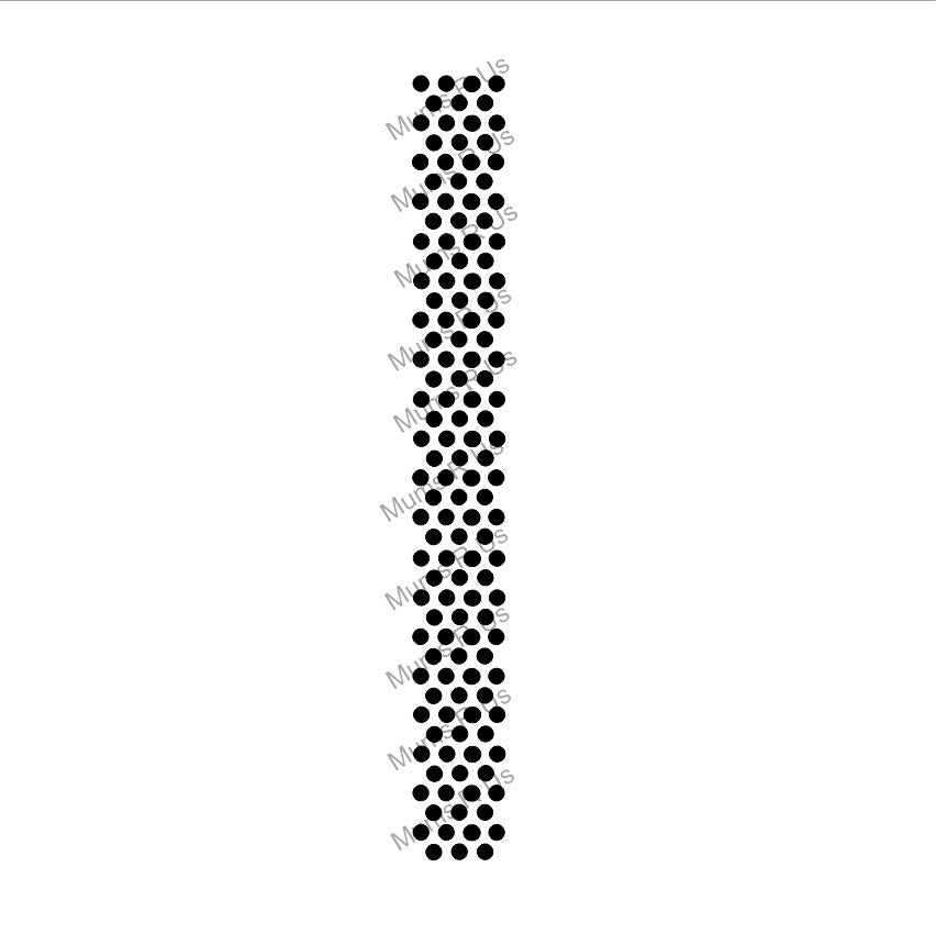 Size 9(1 5/16") Polka Dots Imprinted Ribbon