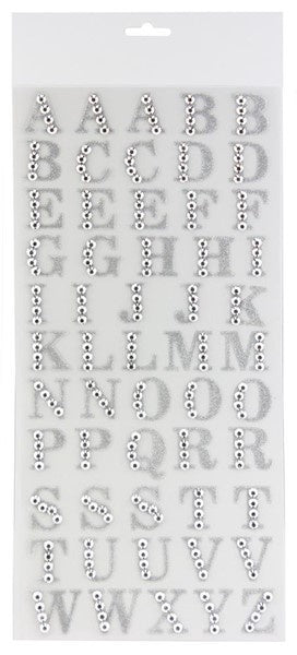 1" Letter Stickers
