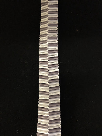 Mum Length Love Braid w/ Silver Diamond Dust